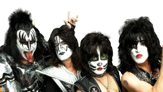 La rock band statunitense dei Kiss