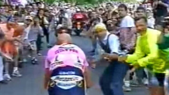 Marco Pantani, l'impresa di Oropa