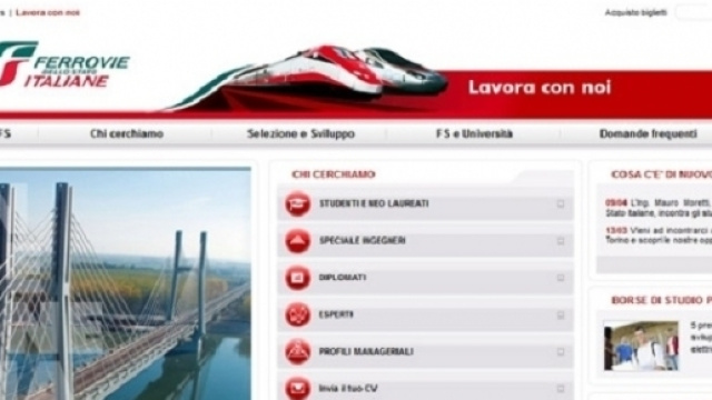 Offerte di lavoro a tempo indeterminato in Ferrovie dello Stato