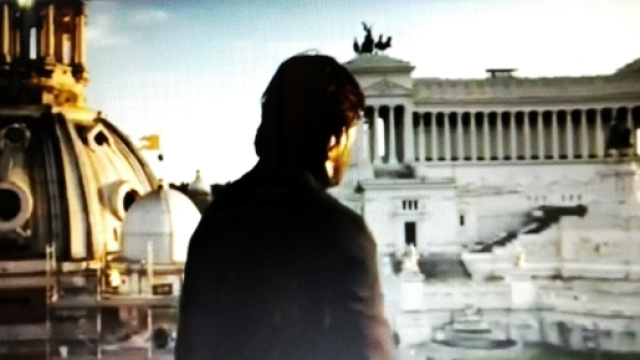 Scena di Keanu Reeves a Roma in 'John Wick 2'.