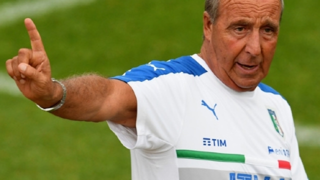 Giampiero Ventura, ct della nazionale italiana.