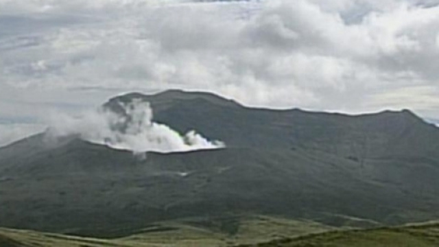 L'eruzione esplosiva del monte Aso