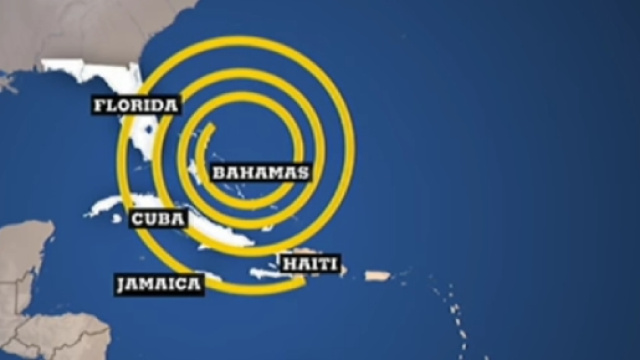 Le zone interessate dall'uragano Matthew