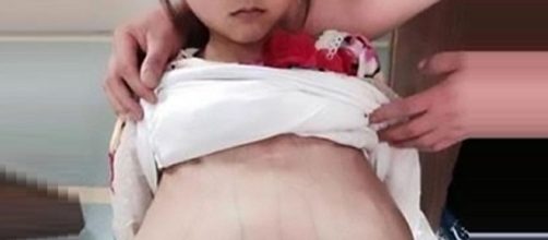 Menina gr&aacute;vida tem apenas 12 anos