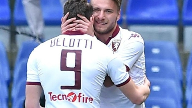 Immobile e Belotti compagni di squadra a Torino nella stagione 2015/2016