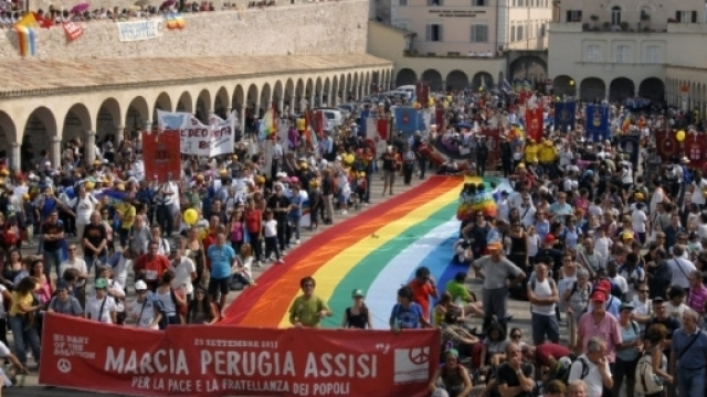 Marcia della Pace Perugia-Assisi del 9 ottobre.