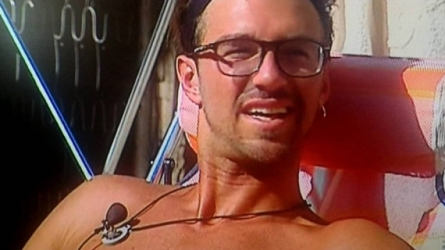 Andrea Damante nella casa del Grande Fratello Vip a Roma