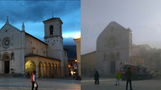 Terremoto a Norcia, crollata la basilica.