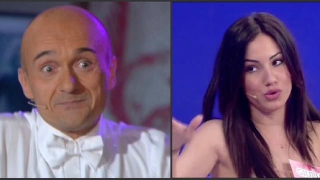 Alfonso Signorini e Giulia De Lellis