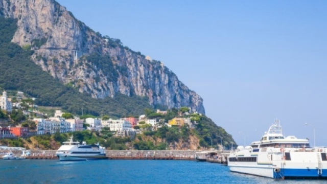 Il porto di Marina Grande a Capri
