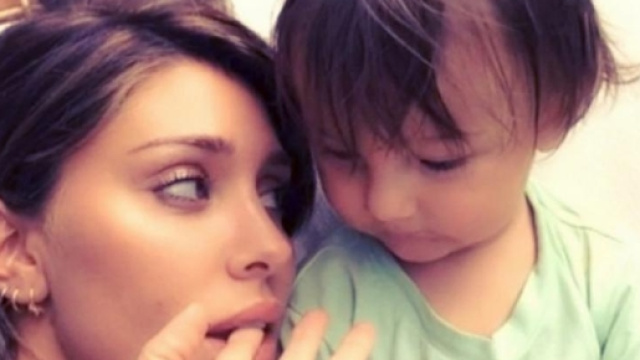 Belen Rodriguez : Belen con il figlio Santiago