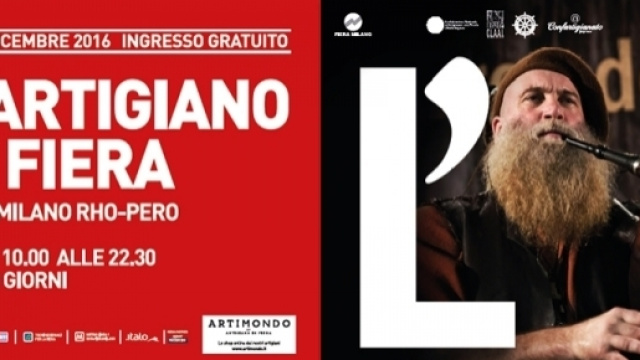L'Artigiano in Fiera dal 3 all&rsquo;11 dicembre 2016