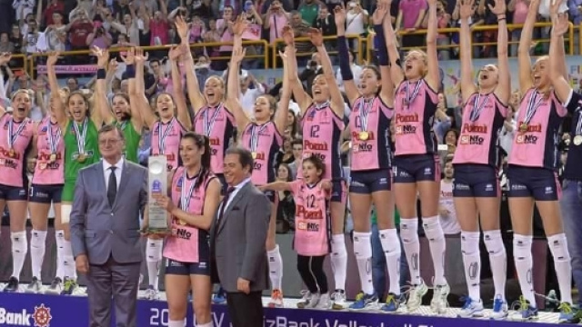 La Pom&igrave; Casalmaggiore campione d'Europa