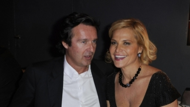 Simona Ventura con il suo nuovo compagno Gerolamo Carraro