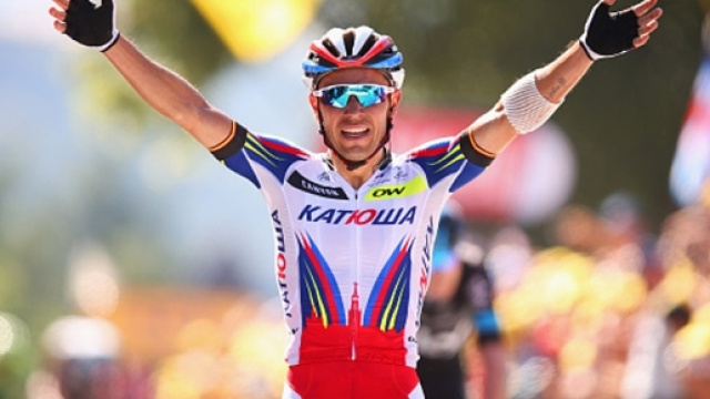 Joaquim Rodriguez, con la Katusha dal 2010 al 2016
