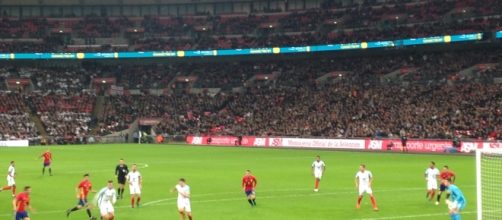 England vs Spain at Wembley photo was taken by me at Wembley Stadium on November 15