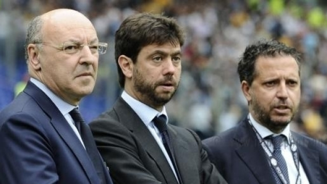 dirigenza juventus, mratto, paratici, agnelli