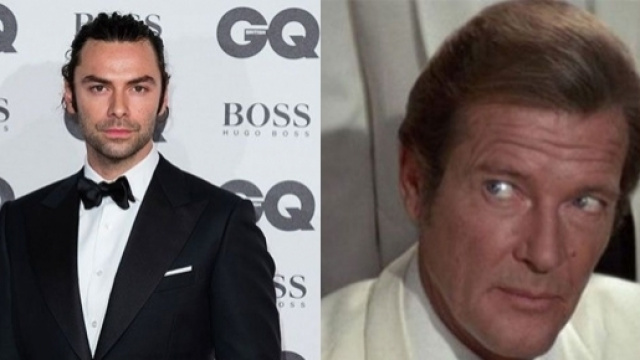 Roger Moore indica Aidan Turner come nuovo James Bond - yahoo.com