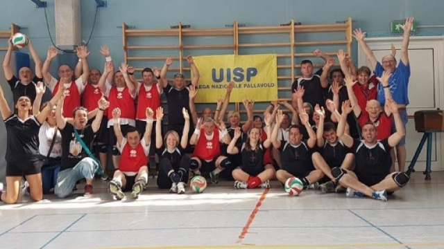Pallavolo UISP Piemonte - La gioia dei ragazzi del campionato PALLAVOLMENTE