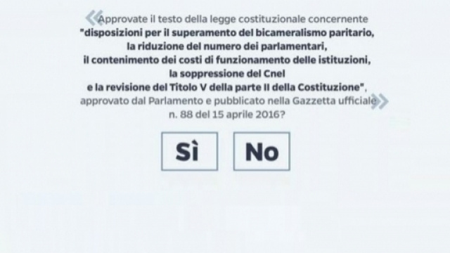 Referendum Costituzionale 4 dicembre: cosa votare?
