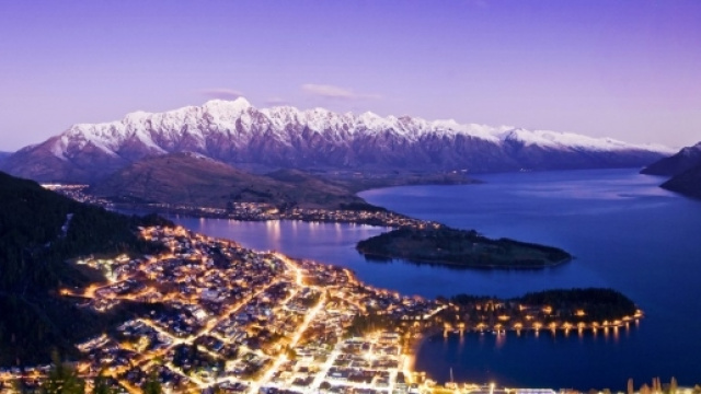 Una delle zone urbane della Nuova Zelanda