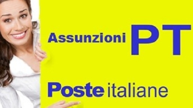 Poste Italiane, assunzioni a tempo indeterminato
