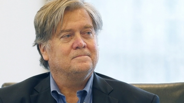 Steve Bannon, responsabile della campagna elettorale di Donald Trump, nominato consulente dal nuovo presidente