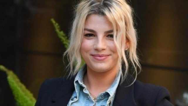 Emma Marrone alla presentazione del film 'La cena di Natale'.