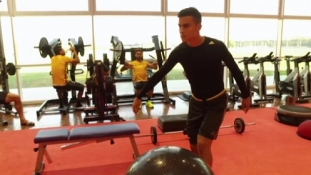 Juventus impegnata nel mannequin challenge