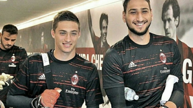 Alessandro Plizzari e Gianluigi Donnarumma