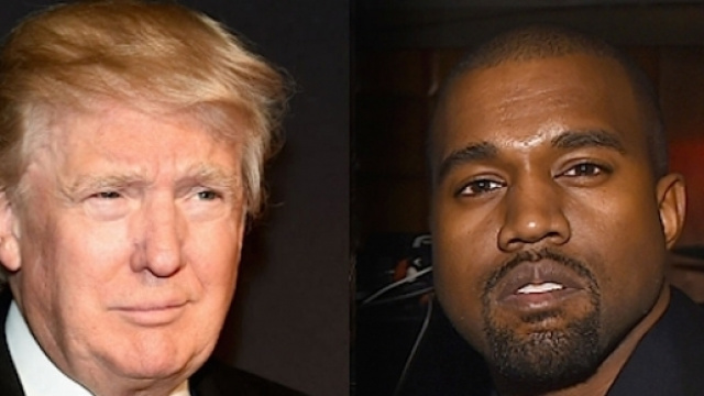Donald Trump, presidente eletto degli USA e Kanye West.
