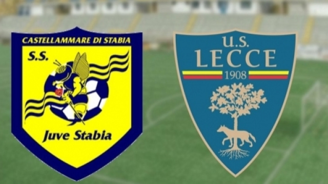 Il Lecce impegnato nella trasferta contro la Juve Stabia