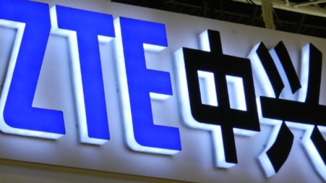 Il logo di Zte, colosso cinese delle telecomunicazioni