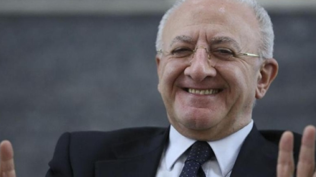 Il presidente della Campania, Vincenzo De Luca.