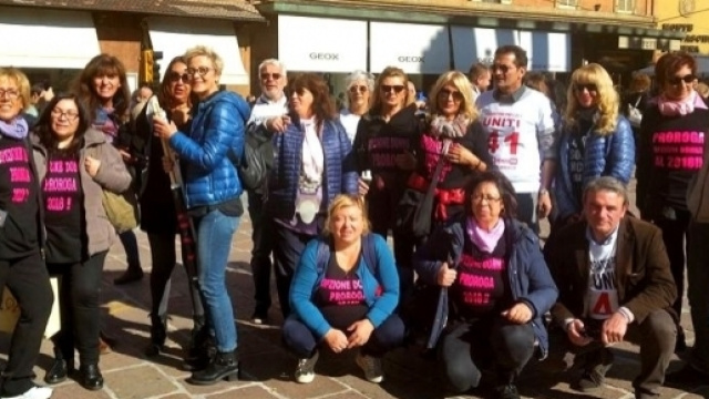 Pensioni, news 17 novembre 2016. Foto di Daniela Bagni&lrm; condivisa sulla pagina Fb Opzione Donna Proroga al 2018