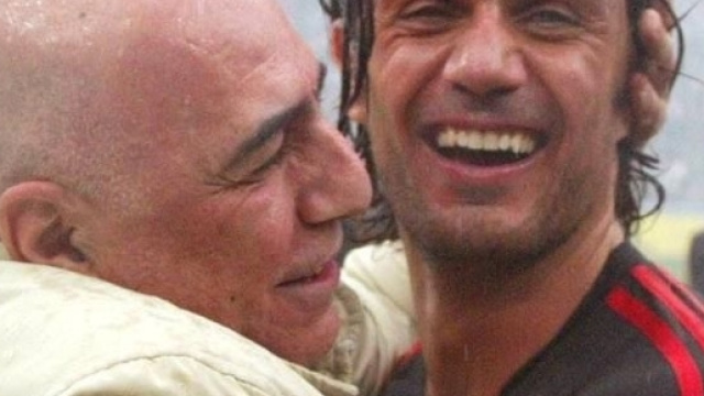 Adriano Galliani e Paolo Maldini
