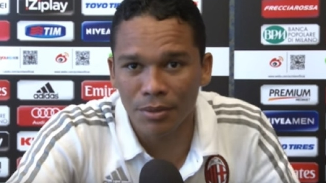 Carlos Bacca, attaccante del Milan