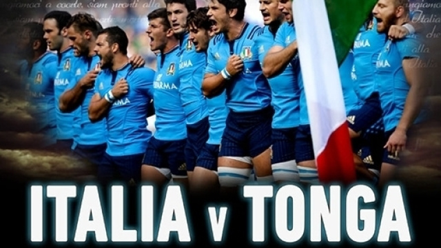 Italia-Tonga, test match di rugby a Padova