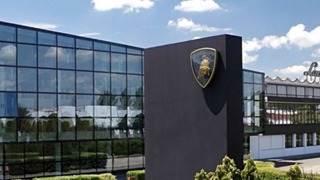 La sede storica della Lamborghini