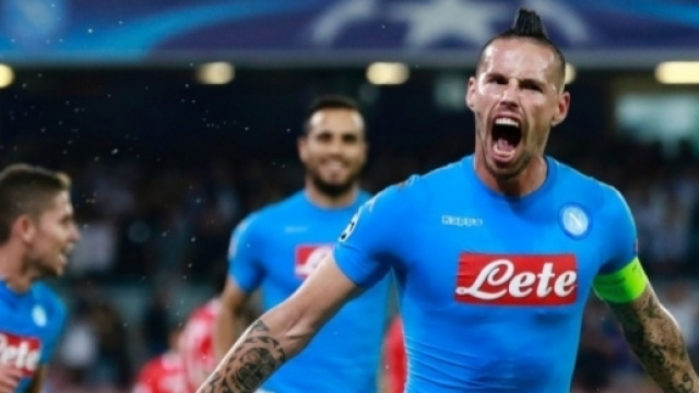 Hamsik, ieri in gol contro il Besiktas