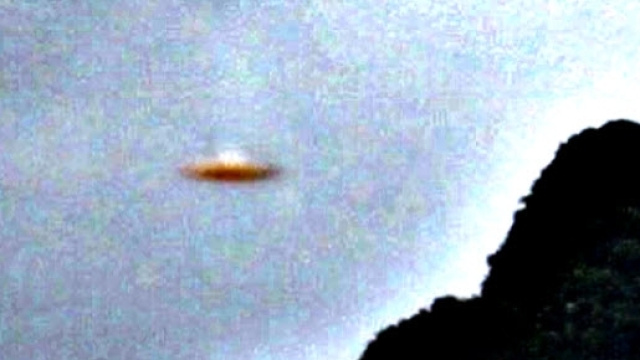 Immagine dell'UFO scattata dal testimone