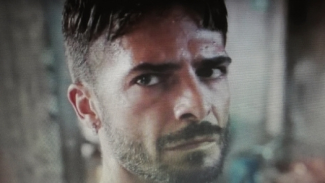 Marco Bocci in una scena della fiction 'Nome in codice Solo'