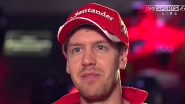 Sebastian Vettel, pilota della Ferrari