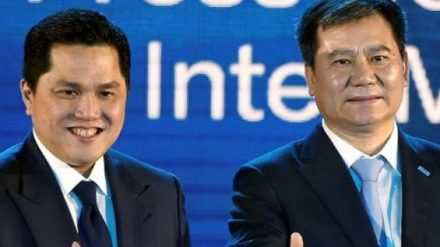 Zhang Jindong e Thoir attuale Presidente dell'Inter