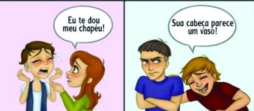 Diferentes maneiras de agir entre amigos dos diferentes sexos