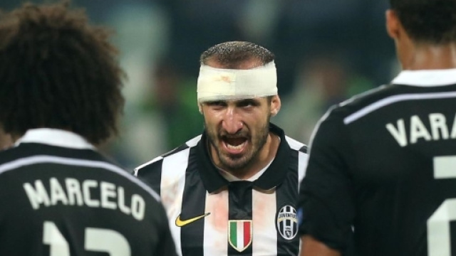 Giorgio Chiellini, uno dei guerrieri bianconeri