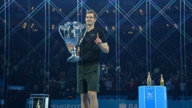 Andy Murray trionfa alle Atp Finals di Londra