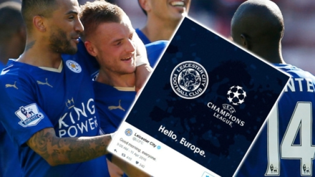 Hello, Europe!': Leicester mark incredible Champions League ... - eurosport.co.uk