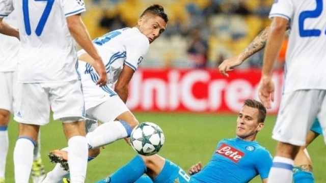 Il grande assente della sfida in azione: Arkadiusz Milik