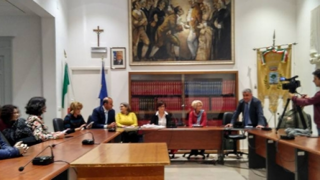 Incontro tenuto presso il Comune di Alberobello.